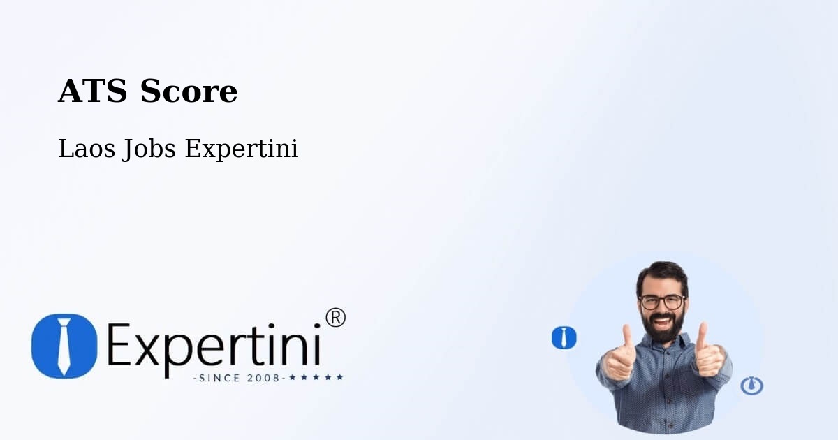 Resume ATS Score & Job Description Match Tool – Salavan - Laos Jobs Expertini