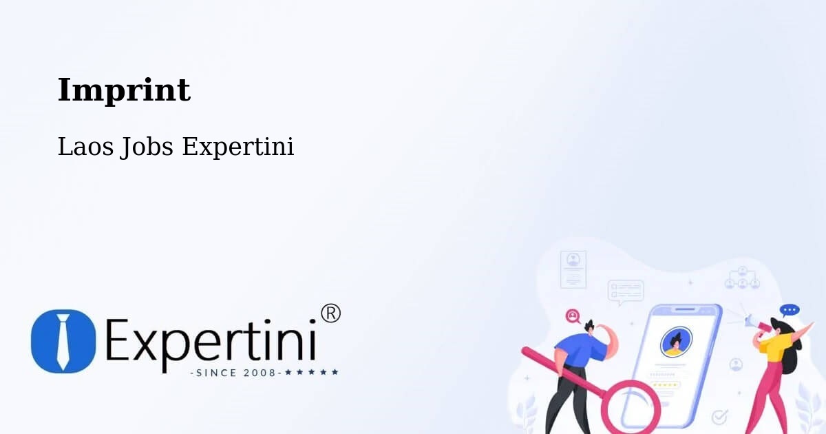 Imprint – Salavan - Laos Jobs Expertini